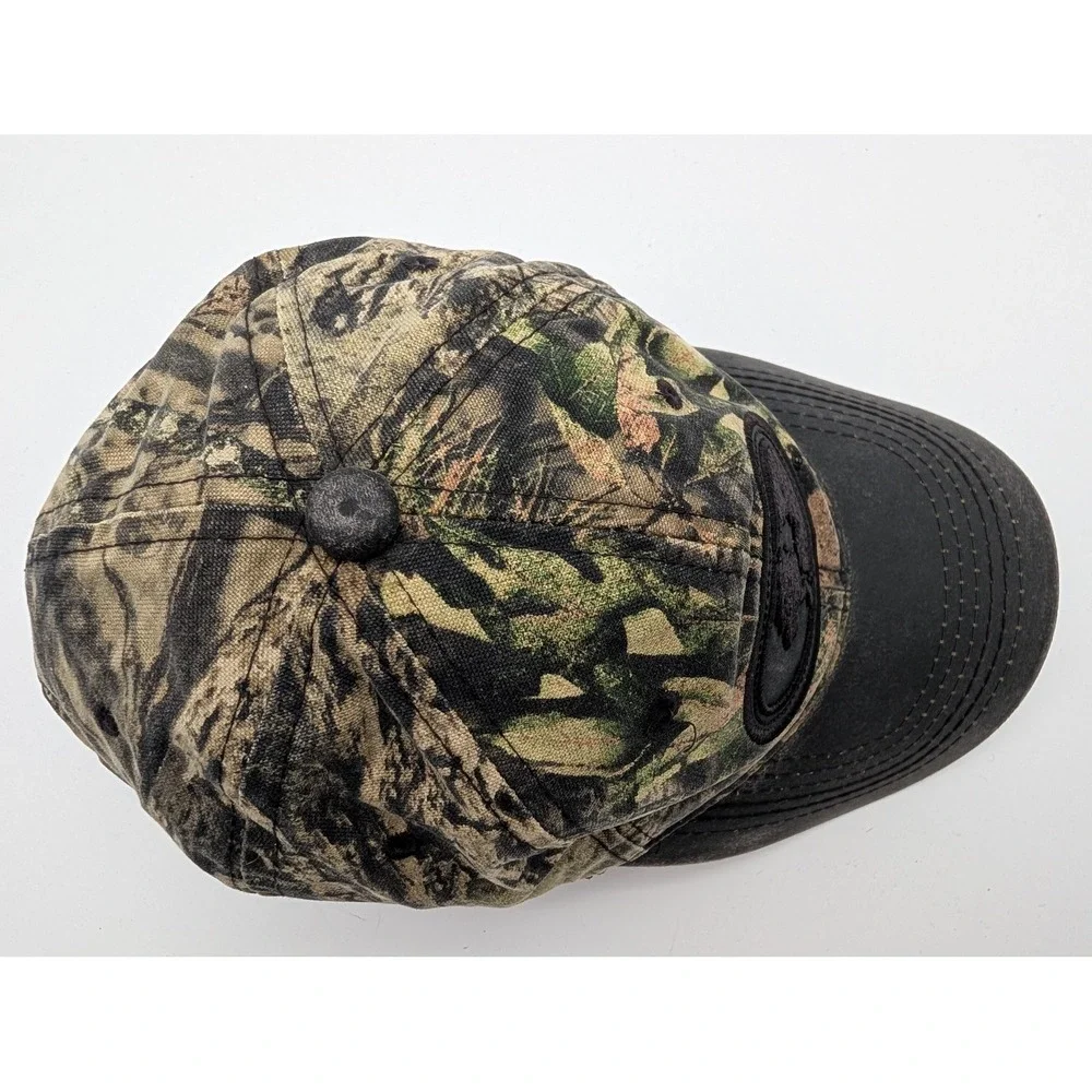 Mossy Oak Camouflage Baseball Hat Adjustable Hook and Loop Strap Camo Cap